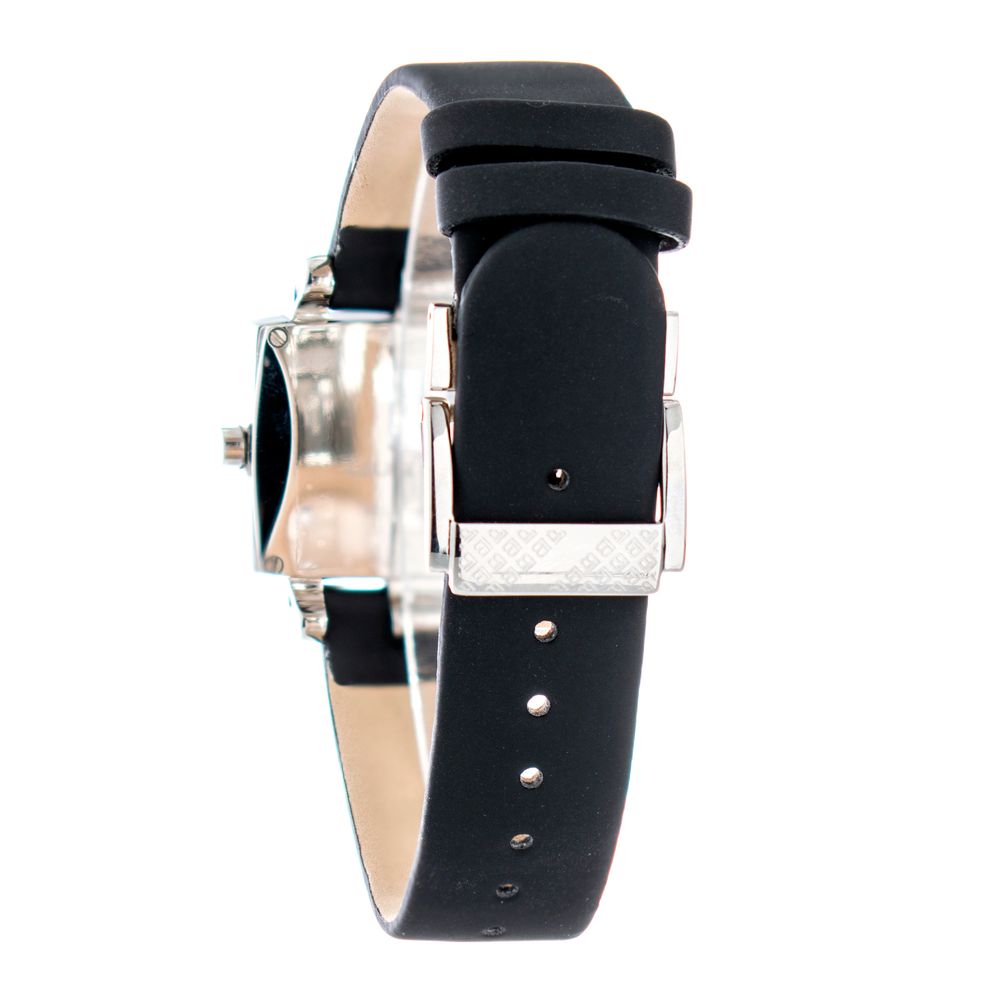 Laura Biagiotti Black Leather Dress Watch | Regal Royce