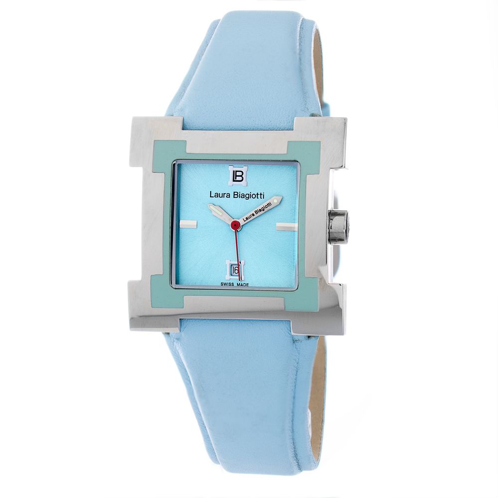 Laura Biagiotti Blue Leather Dress Watch | Regal Royce