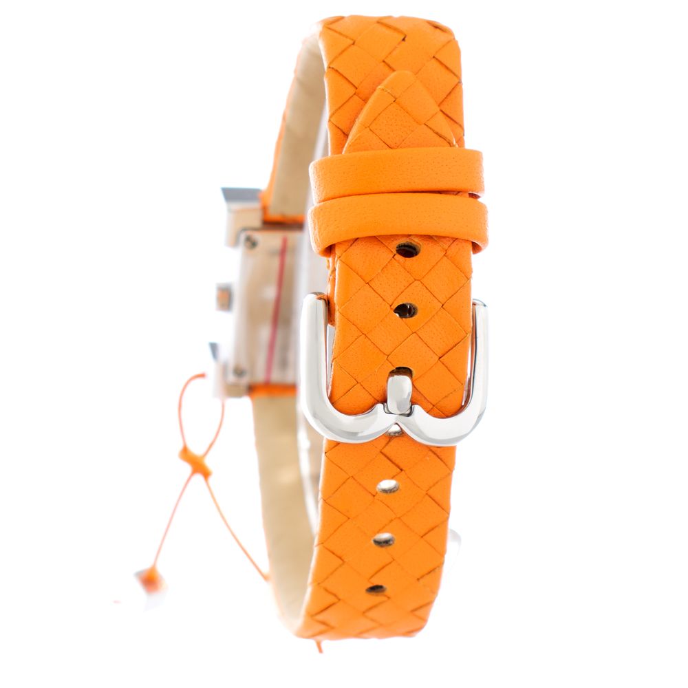 Laura Biagiotti Orange Leather Dress Watch | Regal Royce