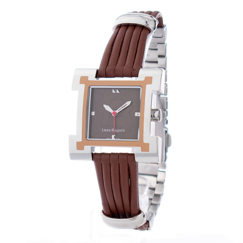Laura Biagiotti Brown Leather Dress Watch | Regal Royce