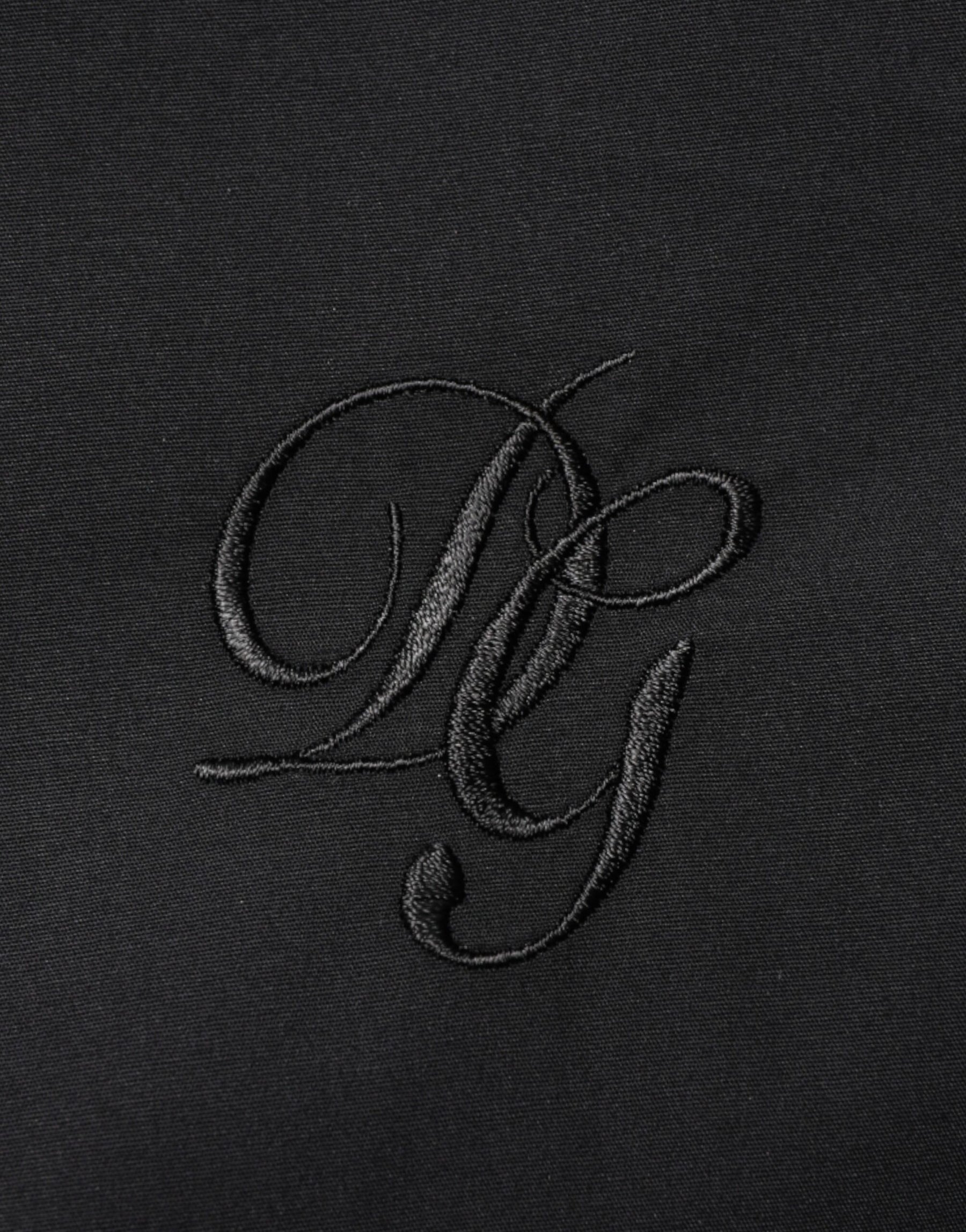 Dolce & Gabbana Black GOLD Cotton Men Dress Formal Shirt | Regal Royce