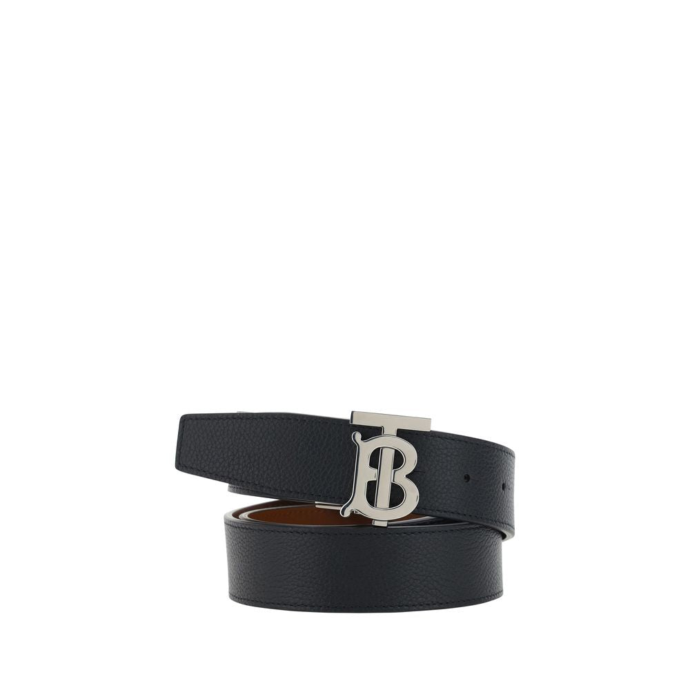 Burberry Black Calf Leather Bos Taurus Regular Belt | Regal Royce