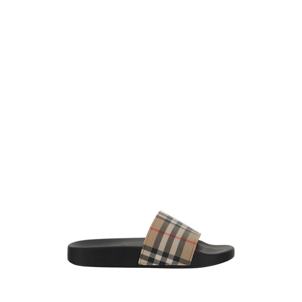 Burberry Multicolor Polyethylene Flat Sandals | Regal Royce