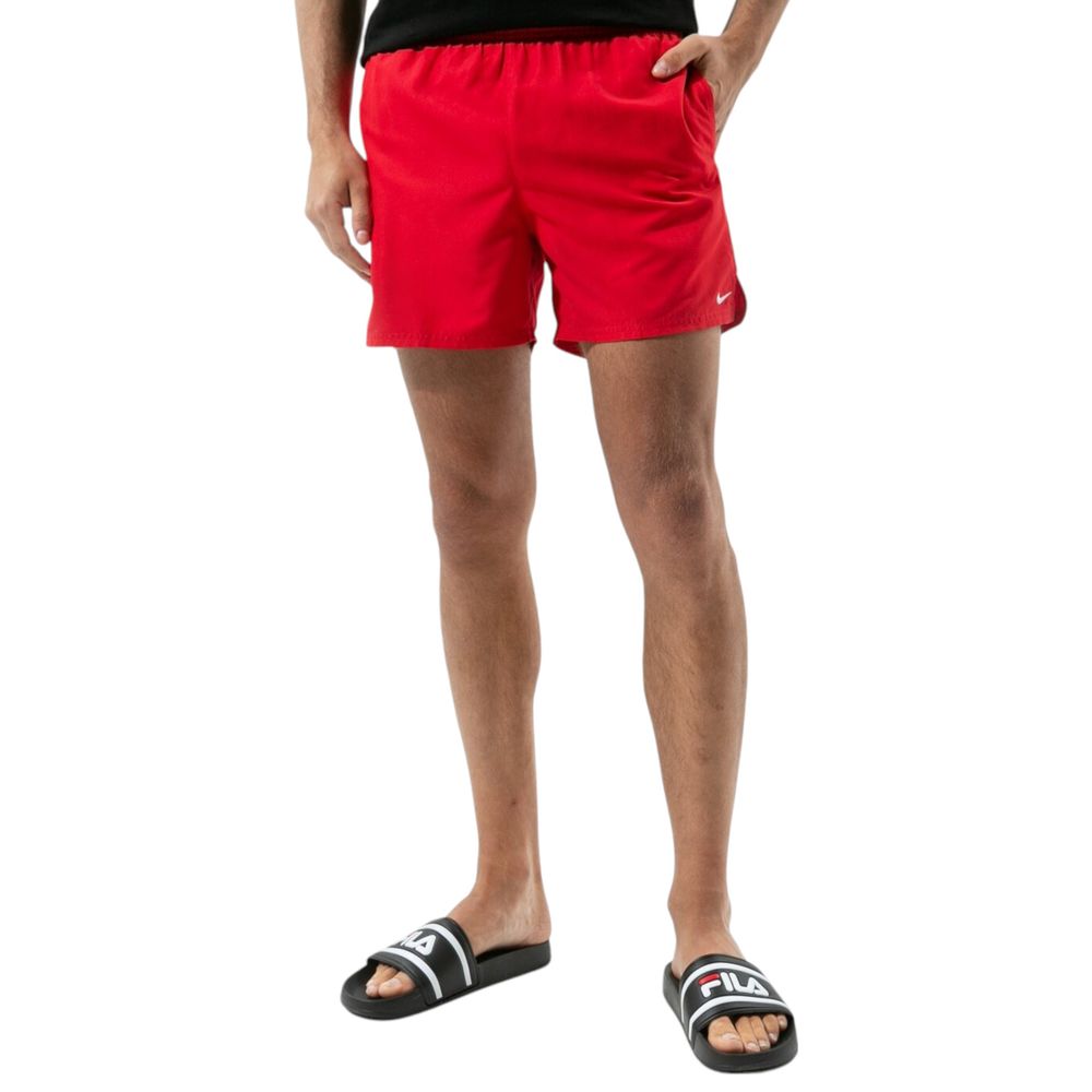 Nike Red Polyester Swim Shorts | Regal Royce