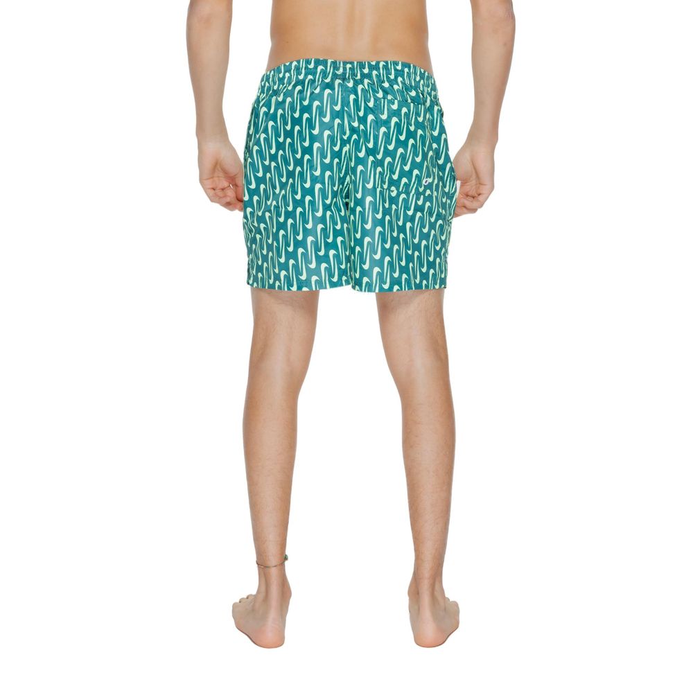 Nike Green Polyester Swim Shorts | Regal Royce