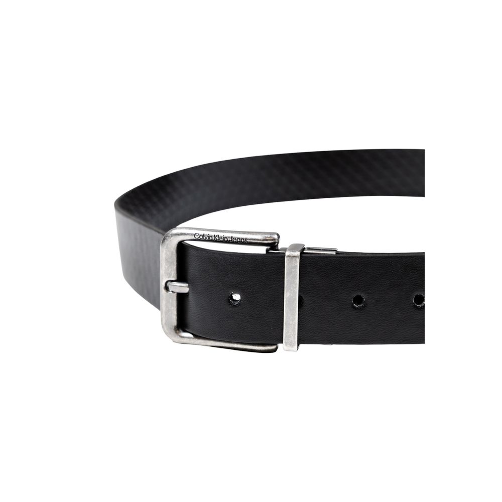 Calvin Klein Black Leather Belt | Regal Royce