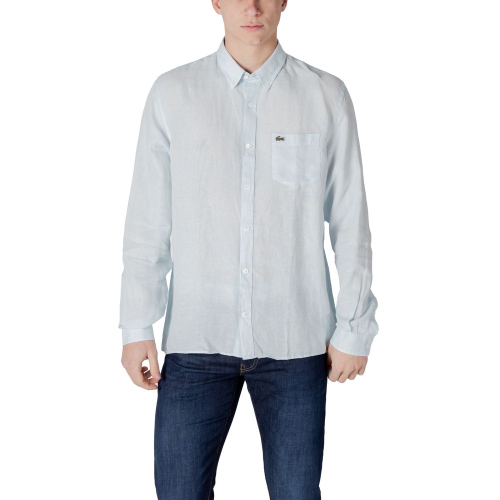 Lacoste Blue Linen Shirt | Regal Royce