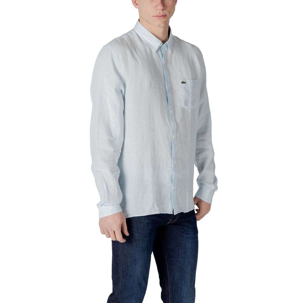 Lacoste Blue Linen Shirt | Regal Royce