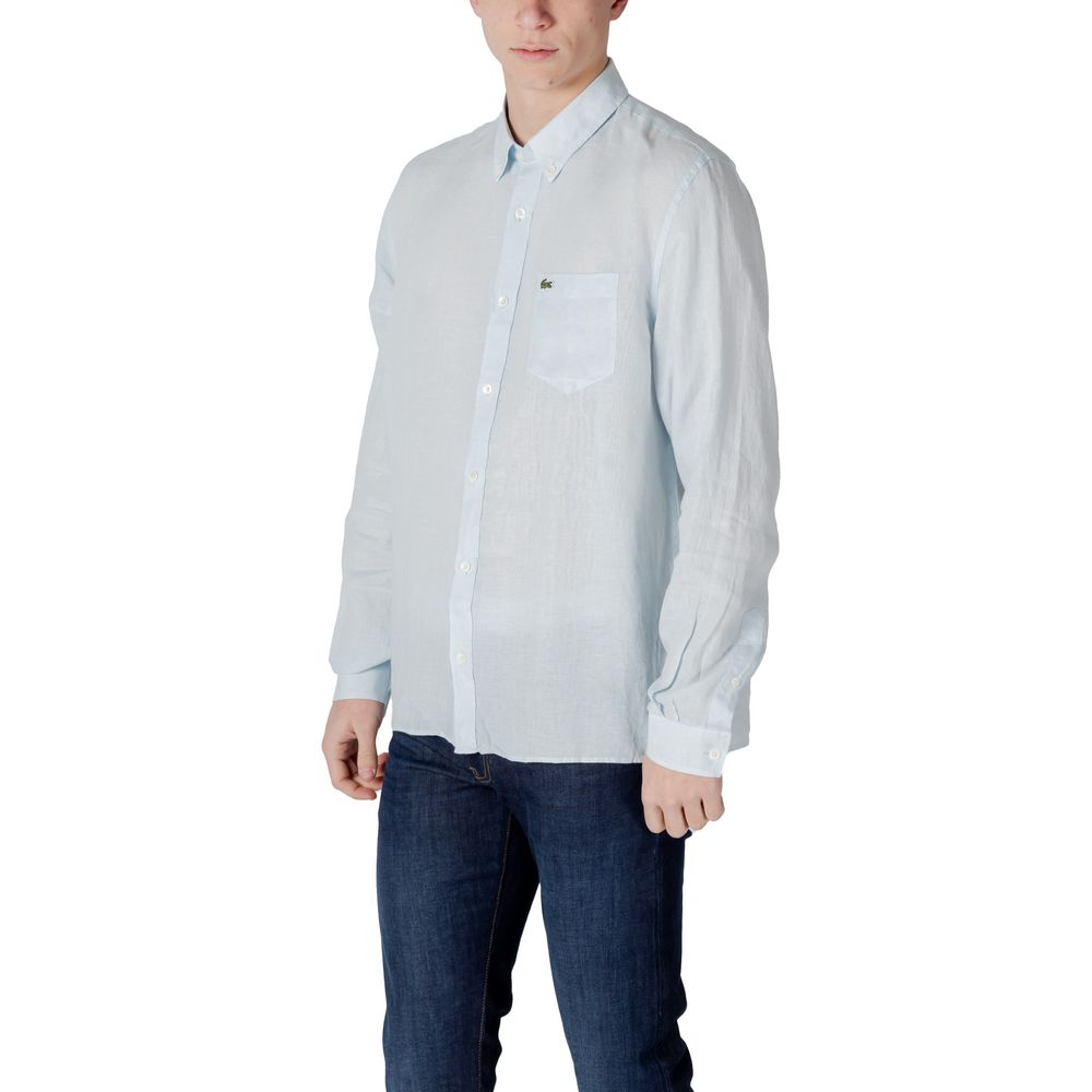 Lacoste Blue Linen Shirt | Regal Royce