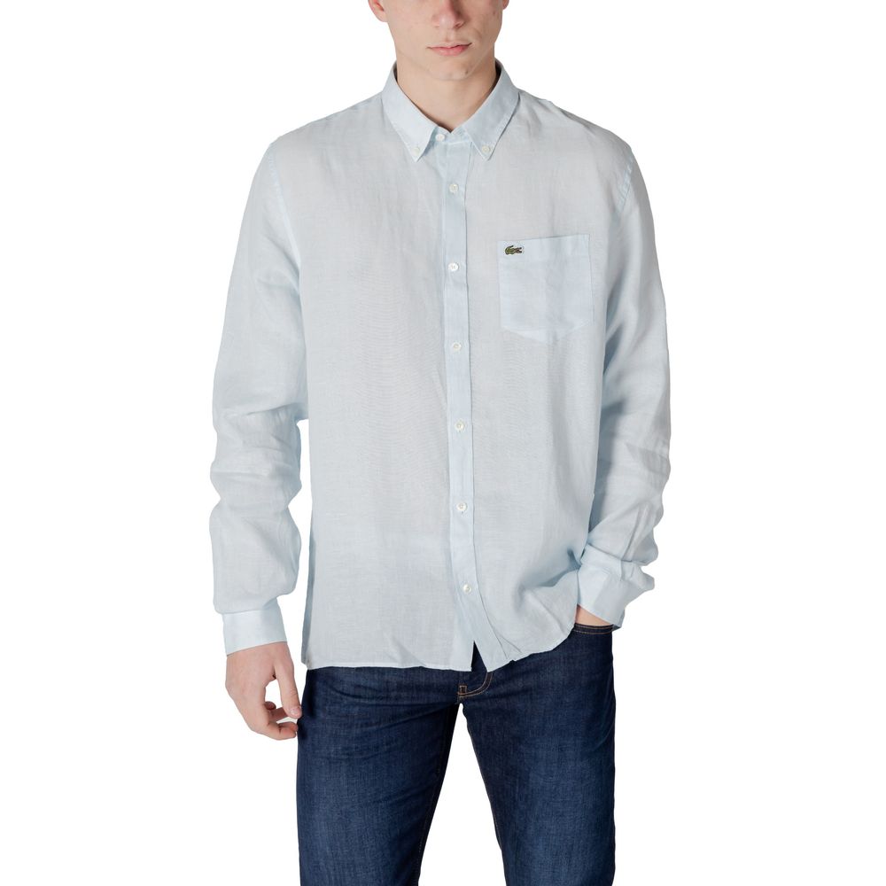 Lacoste Blue Linen Shirt | Regal Royce