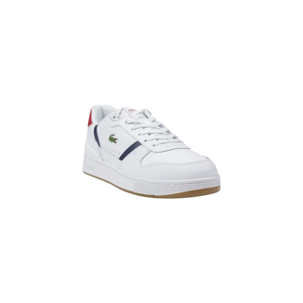 Lacoste White Leather Low Top Sneakers | Regal Royce