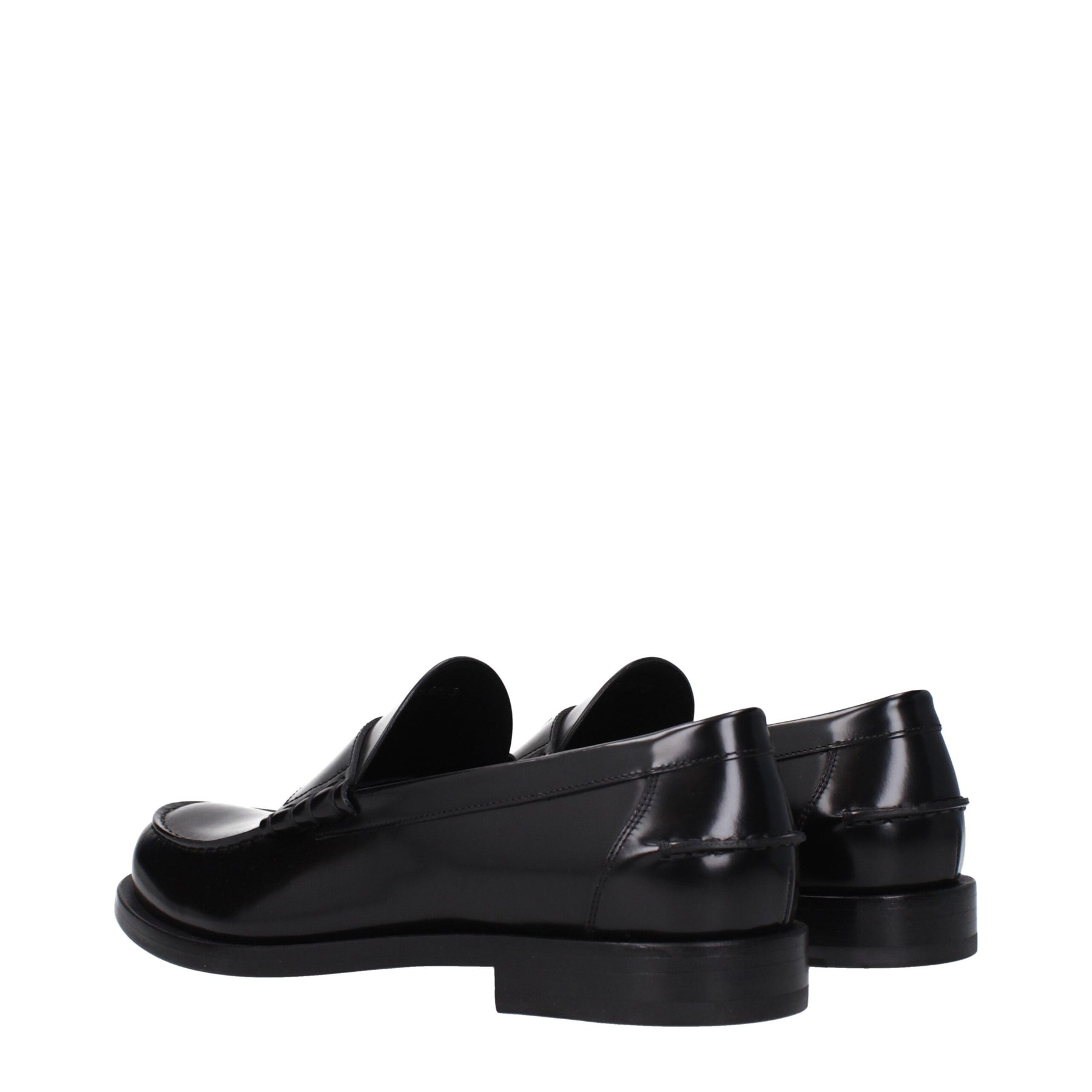 Givenchy Black Leather Slip-On Loafers | Regal Royce