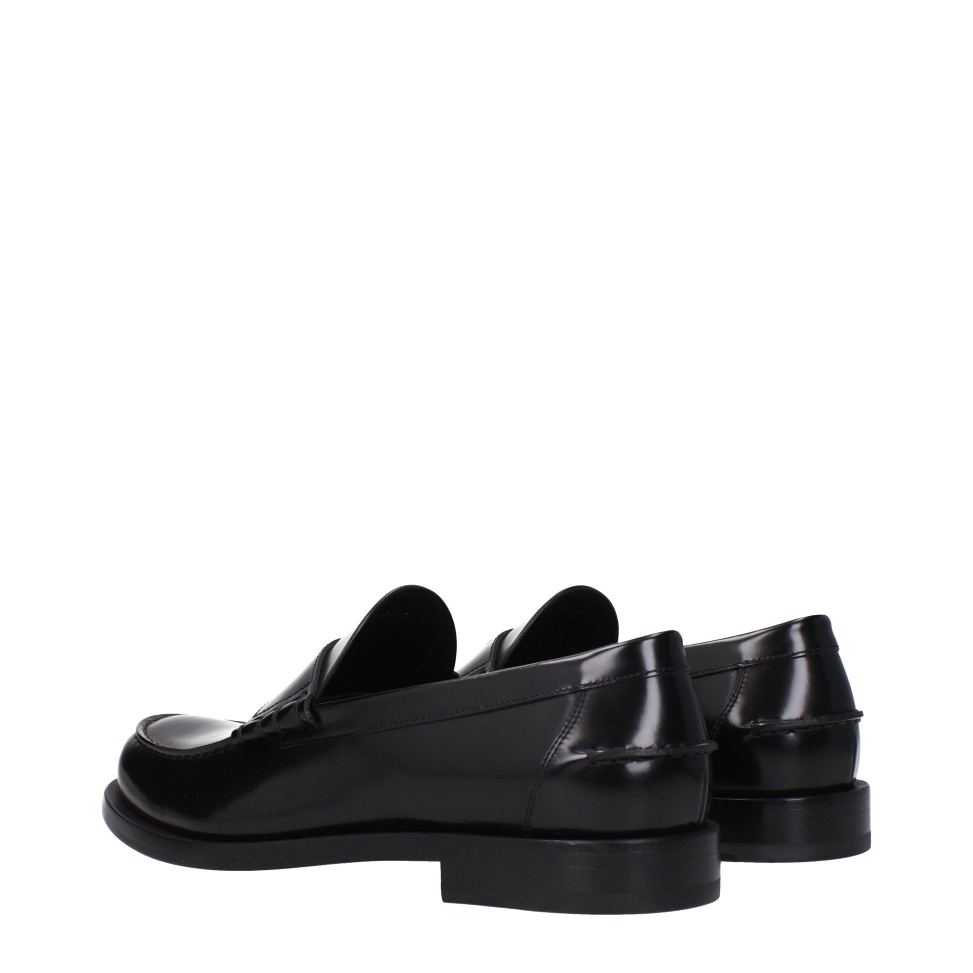 Givenchy Black Leather Slip-On Loafers | Regal Royce