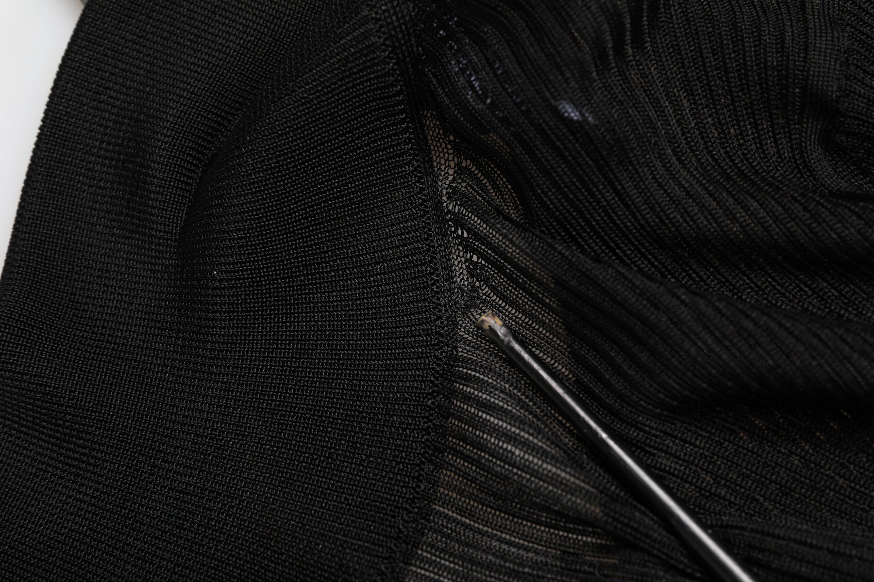 Dolce & Gabbana Black Viscose Turtle Neck Pullover Top | Regal Royce