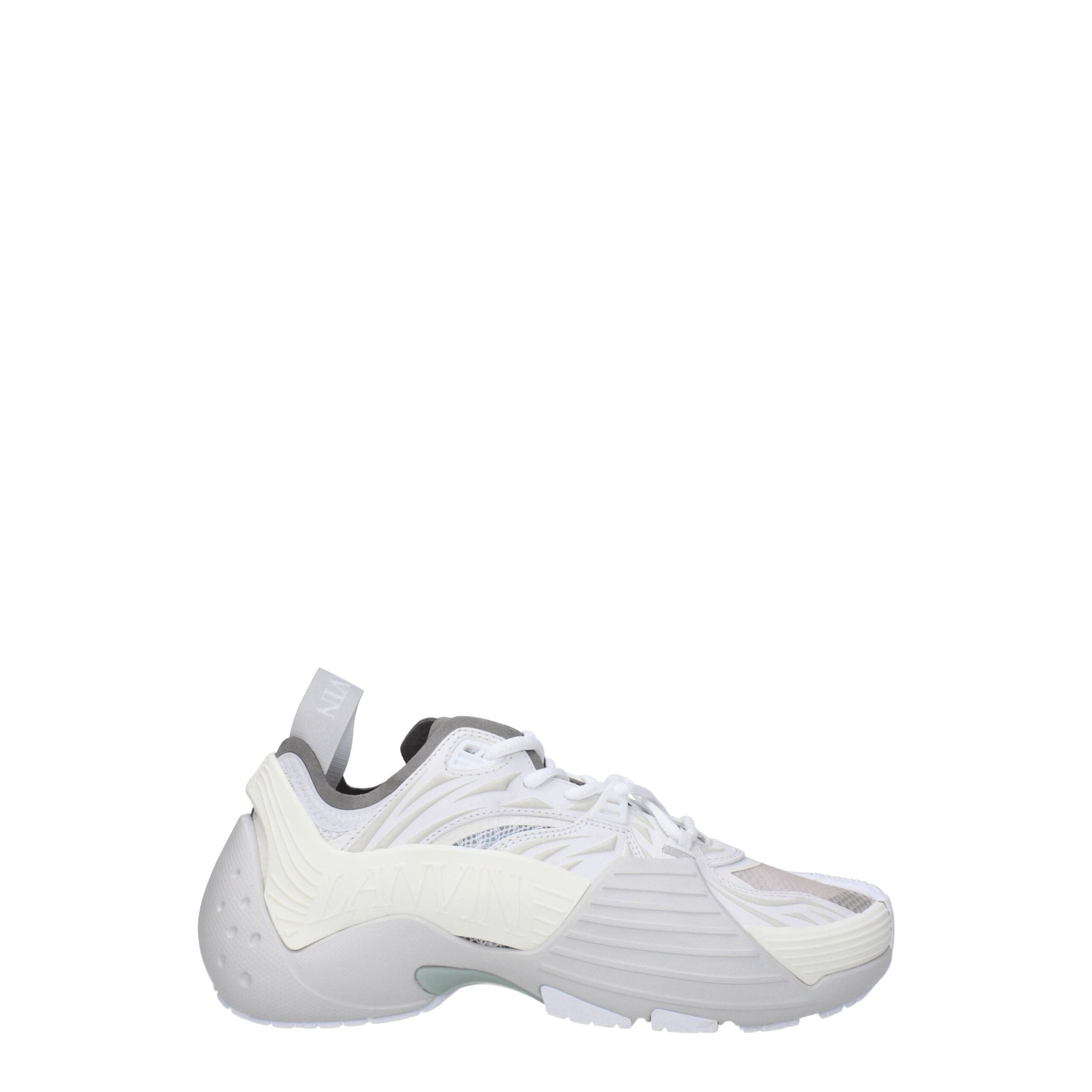 Lanvin White Leather Athletic Sneakers | Regal Royce