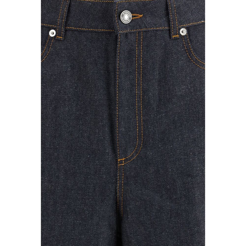 Givenchy Blue Cotton Casual Pants | Regal Royce