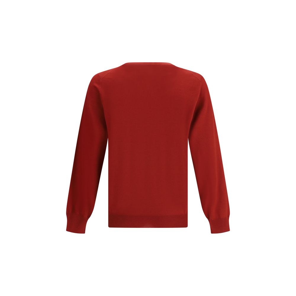 Brunello Cucinelli Multicolor Fleece Wool Sweatshirt | Regal Royce