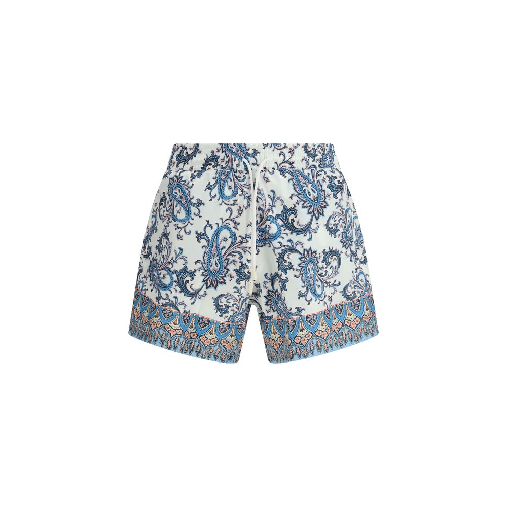 Etro Multicolor Polyester Short And Mini Shorts | Regal Royce