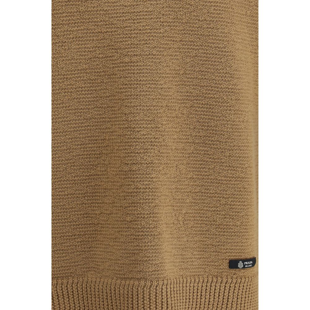 Prada Beige Wool Sweatshirt | Regal Royce