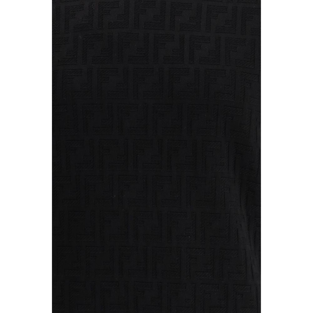 Fendi Black Cotton T-Shirt | Regal Royce