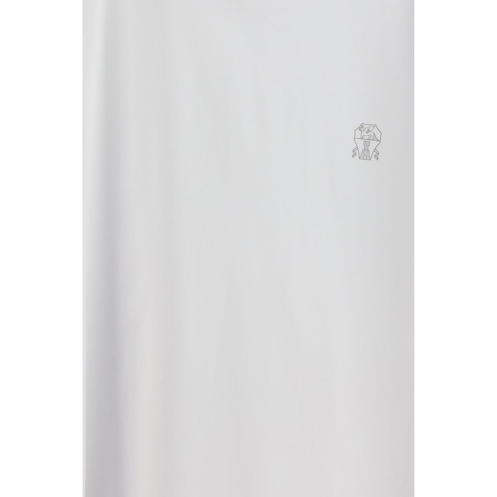 Brunello Cucinelli White Cotton T-Shirt | Regal Royce