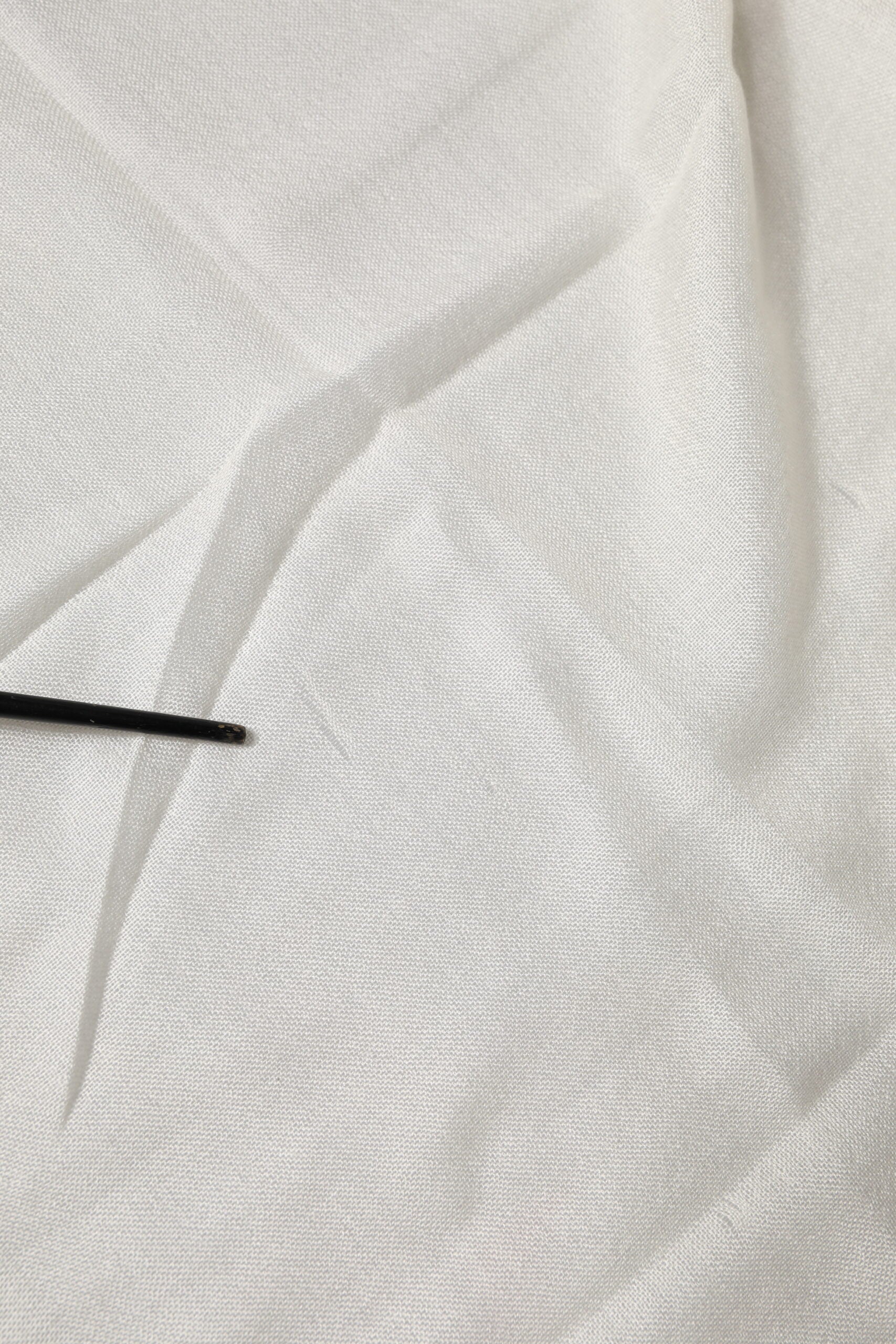 Dolce & Gabbana White Cashmere Knit Neck Wrap Shawl Scarf | Regal Royce