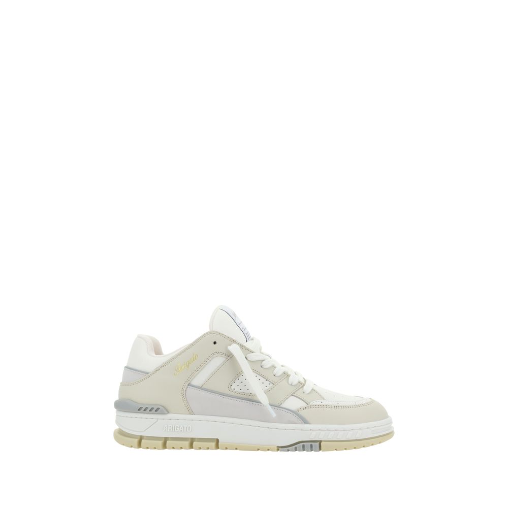 Axel Arigato White Calf Leather Bos Taurus Low Top Sneakers | Regal Royce