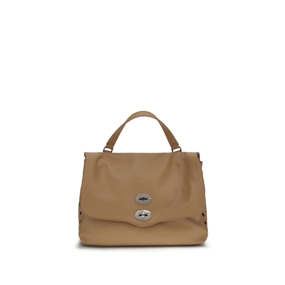 Zanellato Brown Calf Leather Bos Taurus Shoulder Bag | Regal Royce