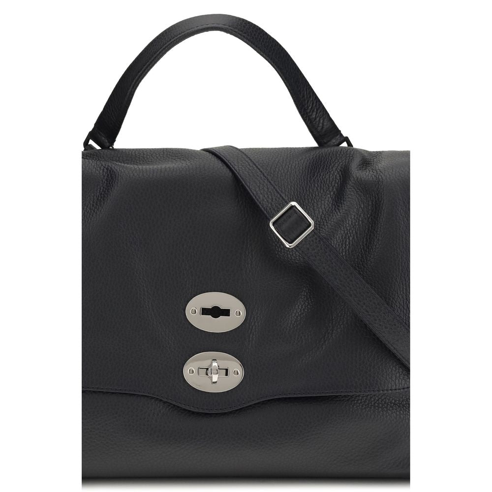 Zanellato Blue Calf Leather Bos Taurus Shoulder Bag | Regal Royce