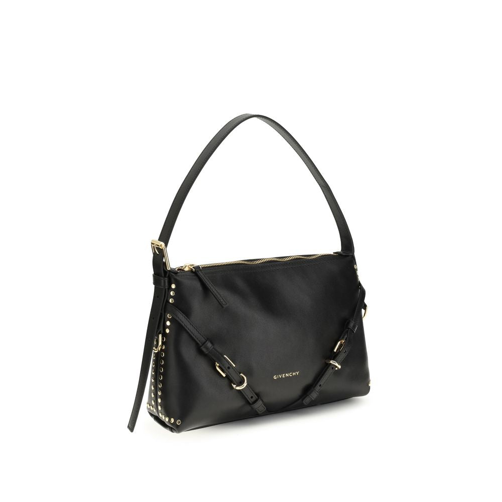 Givenchy Black Calf Leather Bos Taurus Shoulder Bag | Regal Royce
