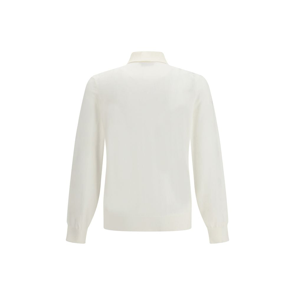 Brunello Cucinelli Cream Cotton Shirt | Regal Royce