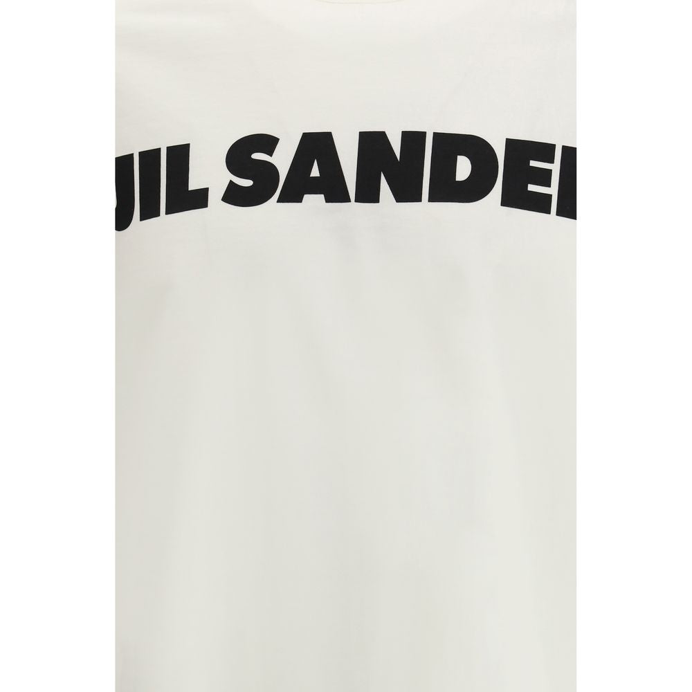 Jil Sander Cream Cotton T-Shirt | Regal Royce