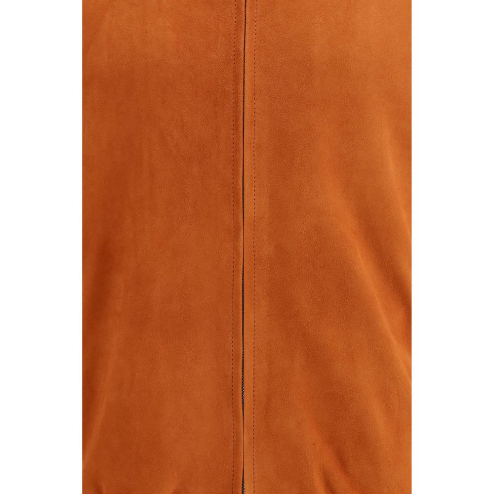 Brunello Cucinelli Multicolor Calf Leather Bos Taurus Jackets And Coat | Regal Royce