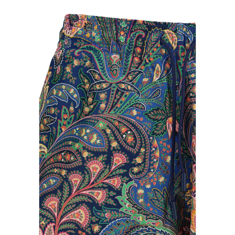Etro Multicolor Polyester Short And Mini Shorts | Regal Royce