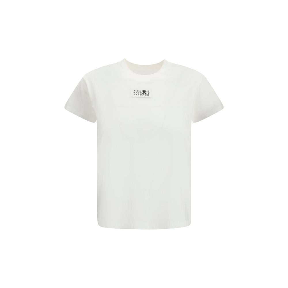 MM6 White Cotton T-Shirt | Regal Royce