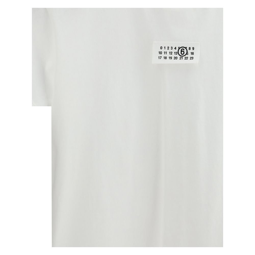 MM6 White Cotton T-Shirt | Regal Royce