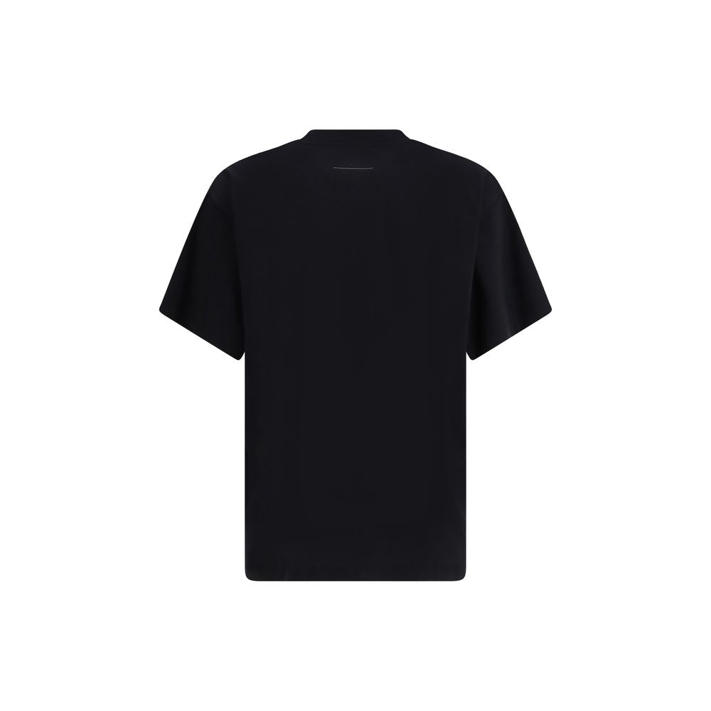 MM6 Black Cotton T-Shirt | Regal Royce