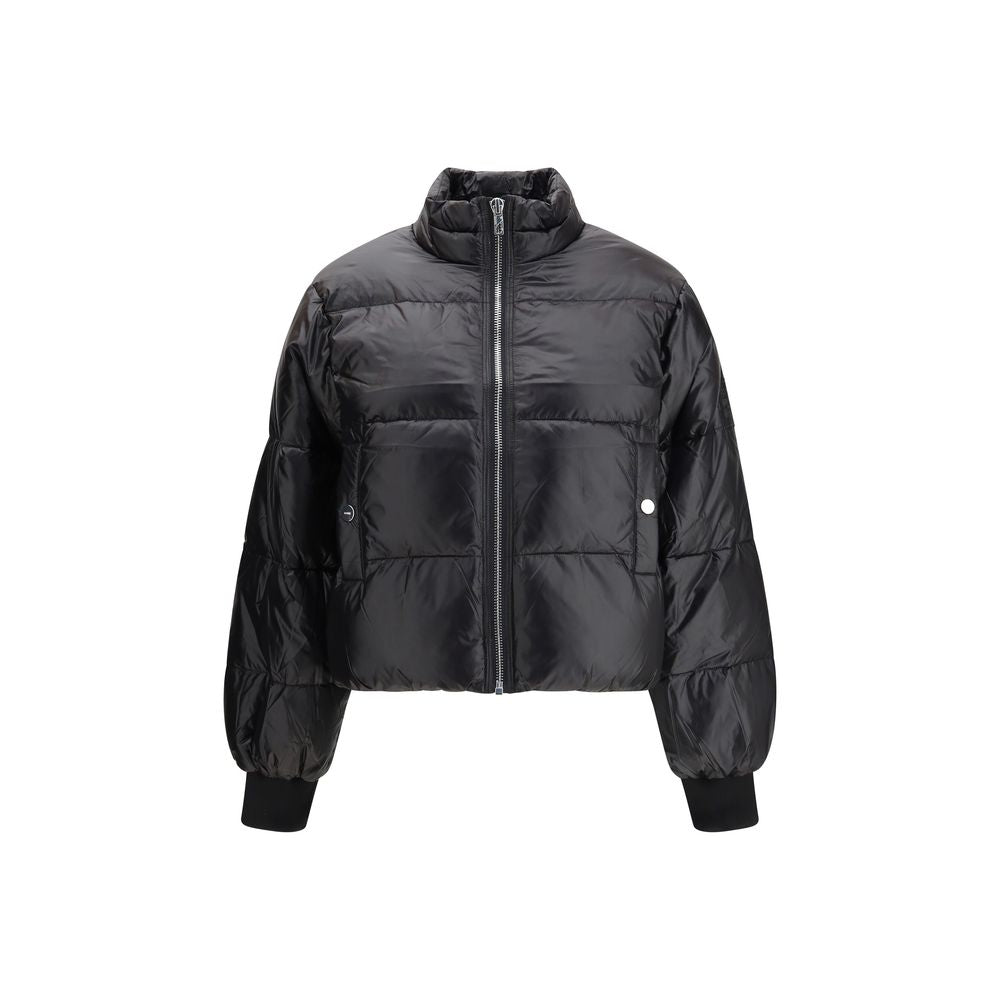 Ganni Black Nylon Shell Jacket | Regal Royce