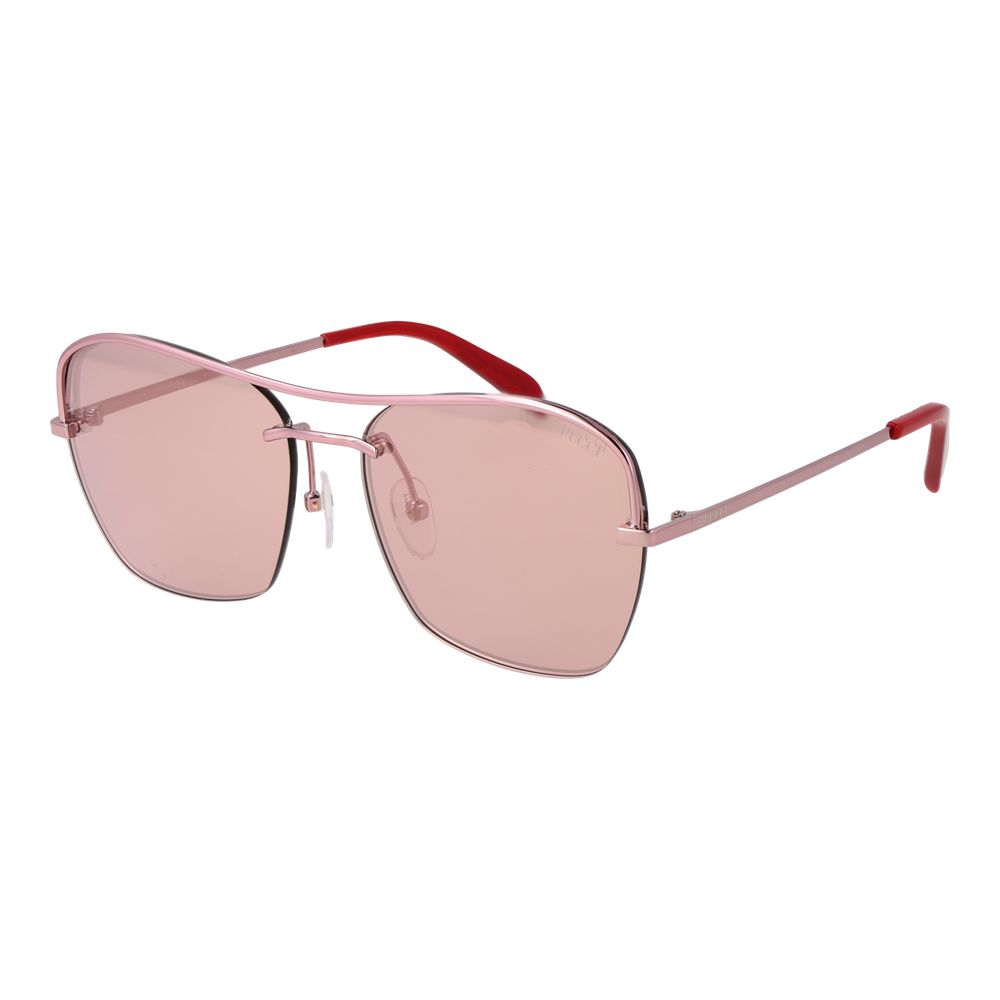 Emilio Pucci Rose Gold Metal Sunglasses | Regal Royce