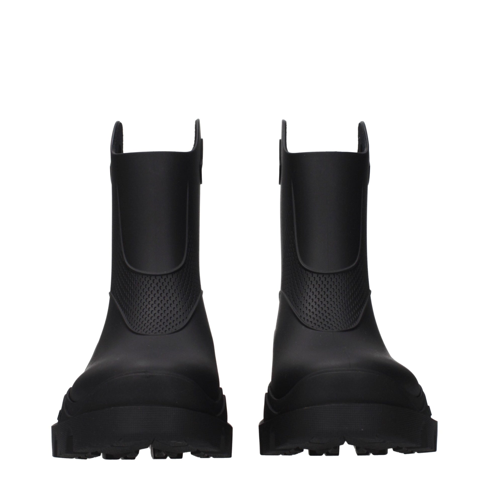 Moncler Black Cotton Ankle Boots | Regal Royce