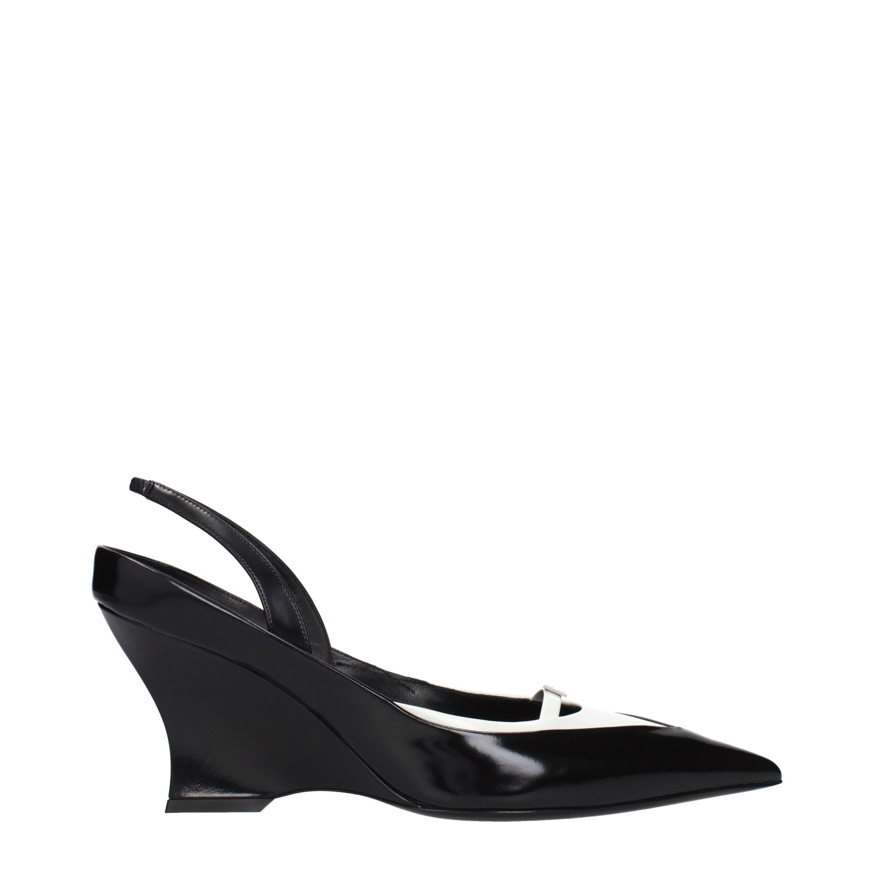 Givenchy Black Leather Wedge Sandals | Regal Royce
