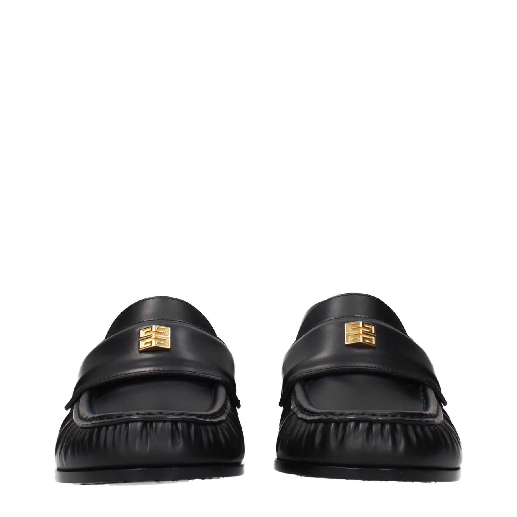 Givenchy Black Leather Slip-On Loafers | Regal Royce