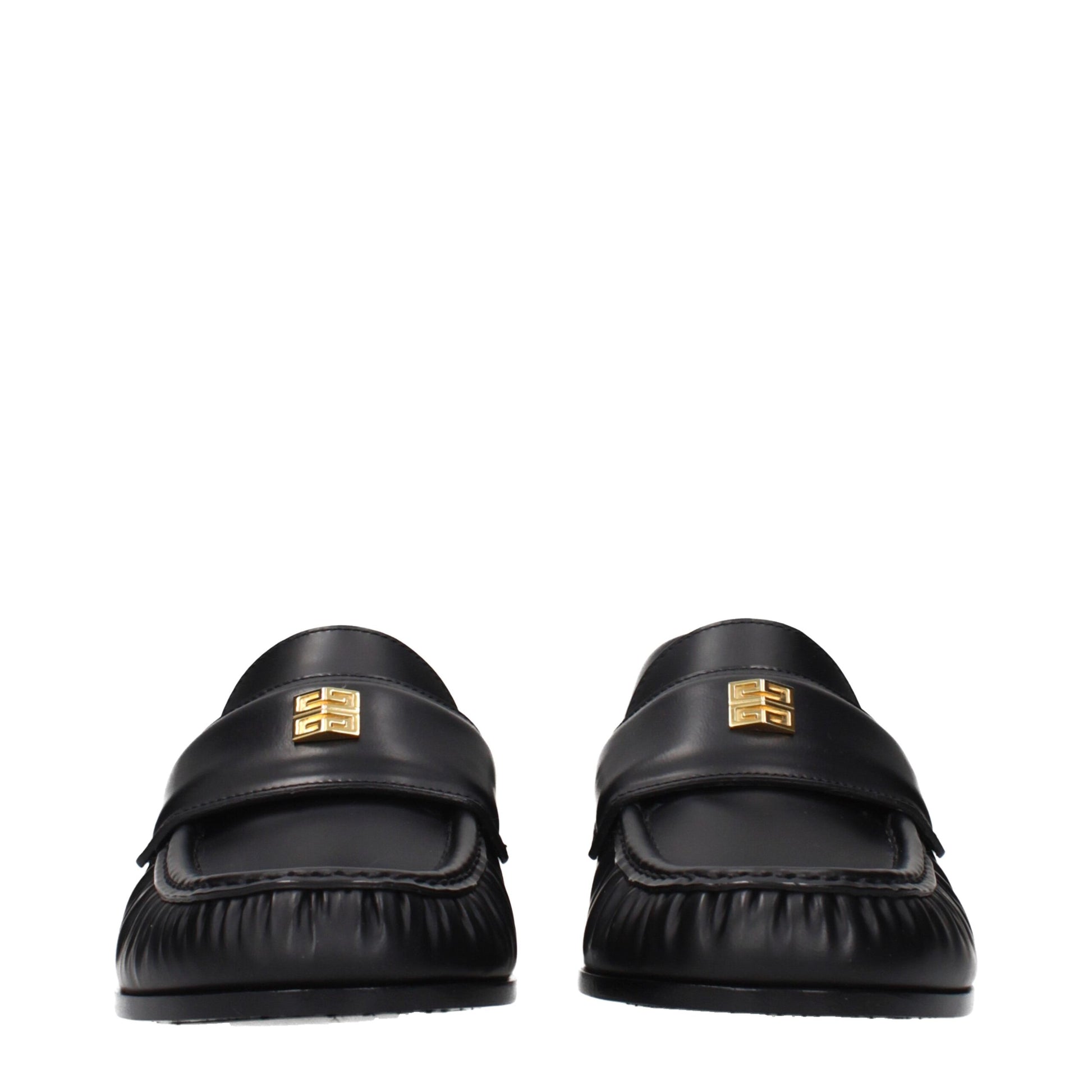 Givenchy Black Leather Slip-On Loafers | Regal Royce