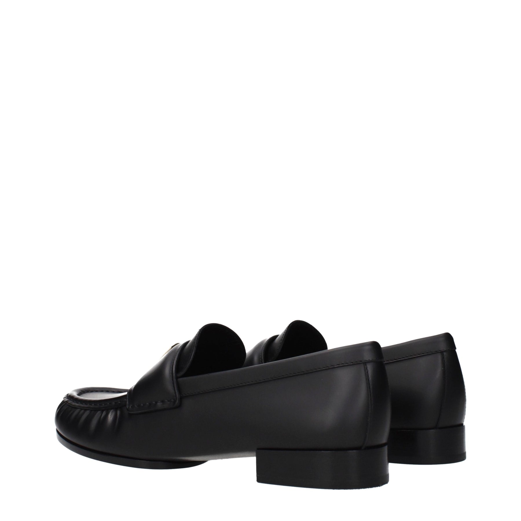 Givenchy Black Leather Slip-On Loafers | Regal Royce