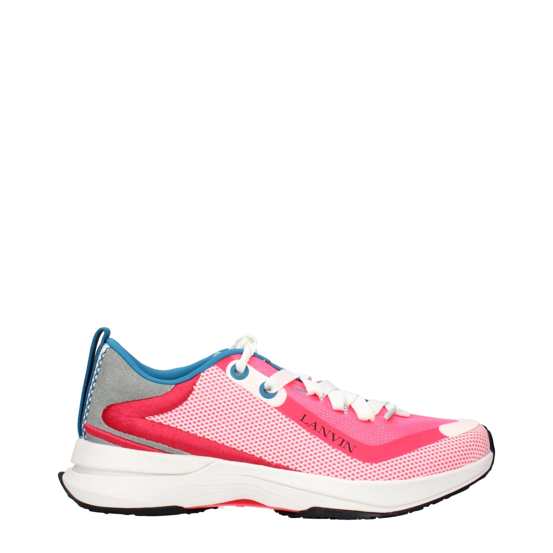 Lanvin Pink Fabric Athletic Sneakers | Regal Royce