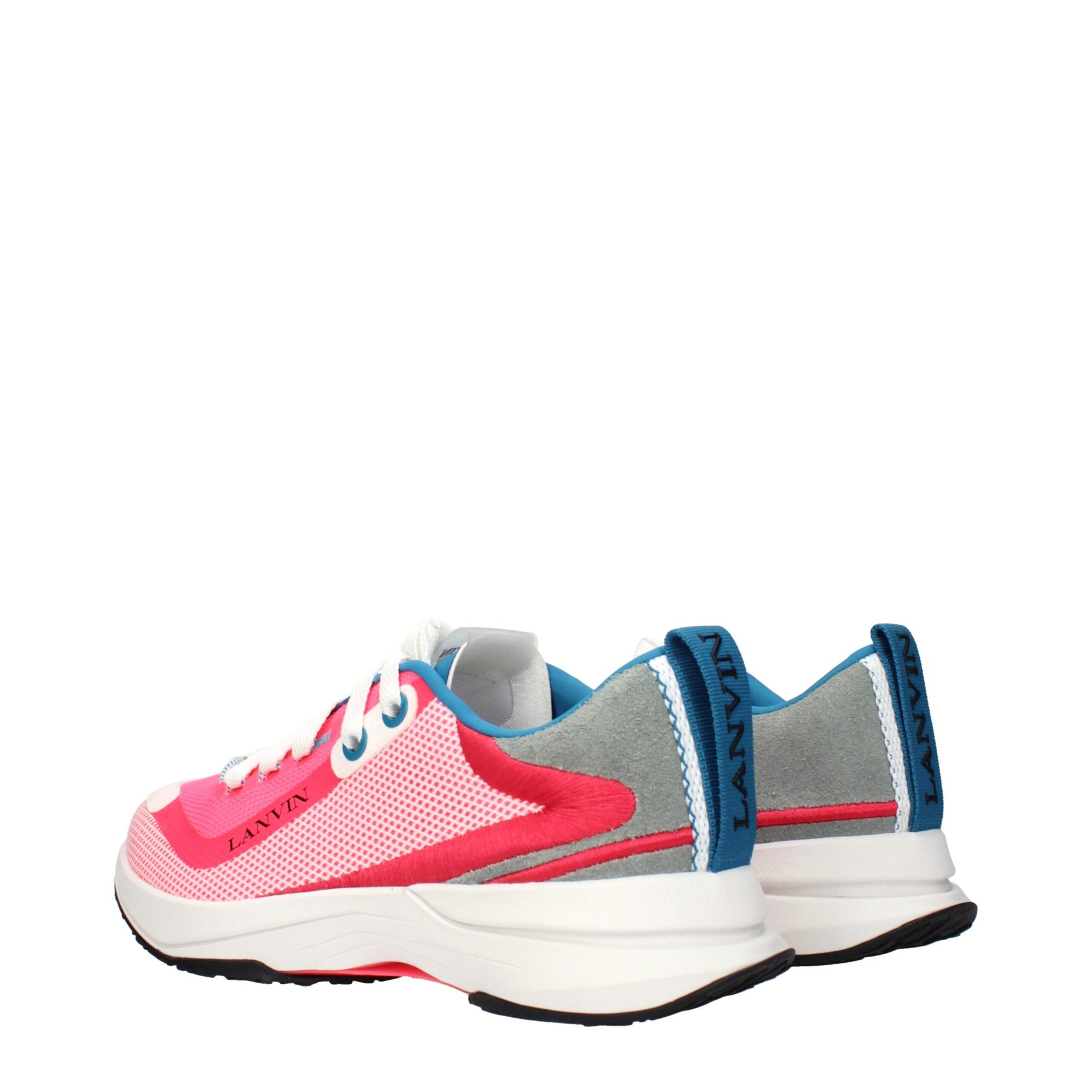 Lanvin Pink Fabric Athletic Sneakers | Regal Royce