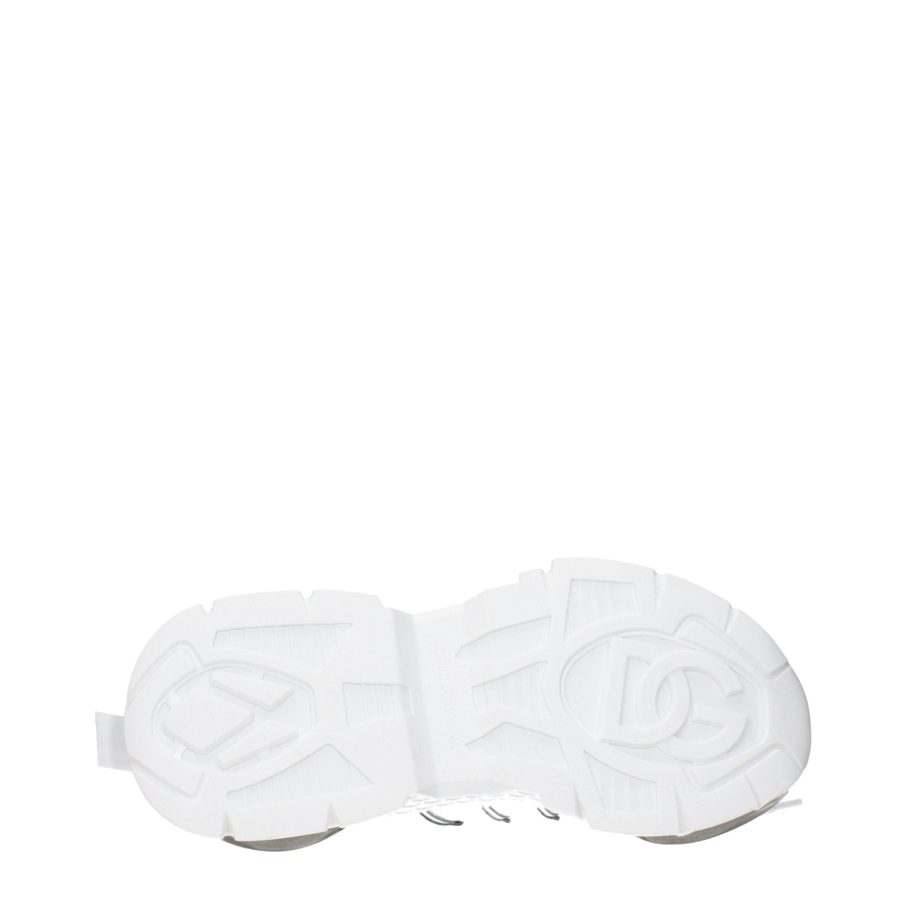 Dolce & Gabbana White Fabric Athletic Sneakers | Regal Royce