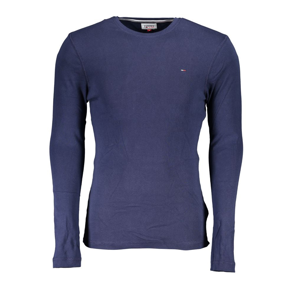 Tommy Hilfiger Blue Organic Cotton Men T-Shirt | Regal Royce