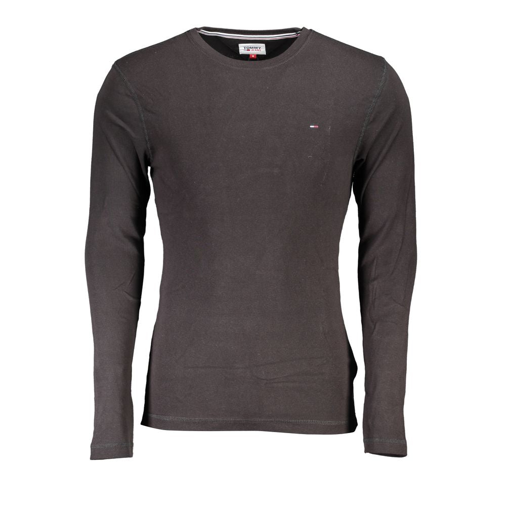 Tommy Hilfiger Black Cotton Men's T-Shirt | Regal Royce