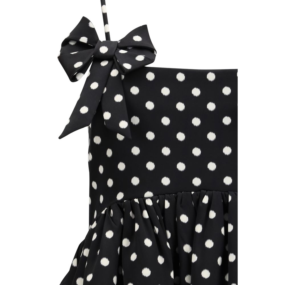 Ganni Multicolor Recycled Polyester Casual Dress | Regal Royce